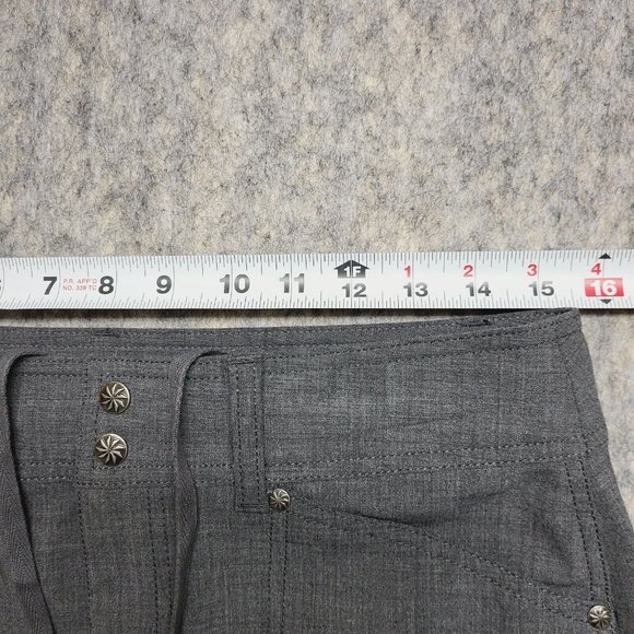 Athleta Sirrus Tennis Skirt Wome 8 Wool Blend Drawstring Casual Charcoal Heather - Picture 9 of 12